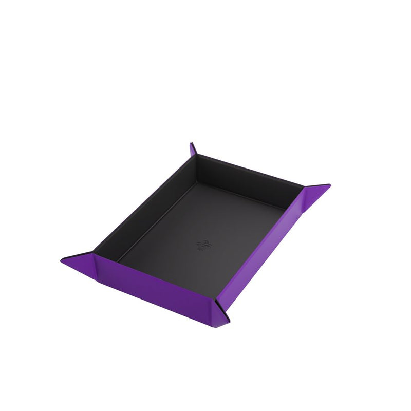 Gamegenic: Magnetic Dice Tray - Rectangular Black/Purple Dice & Gaming Accessories Gamegenic