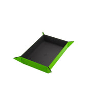Gamegenic: Magnetic Dice Tray - Rectangular Black/Green Dice & Gaming Accessories Gamegenic