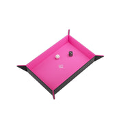 Gamegenic: Magnetic Dice Tray - Rectangular Black/Pink Dice & Gaming Accessories Gamegenic