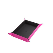 Gamegenic: Magnetic Dice Tray - Rectangular Black/Pink Dice & Gaming Accessories Gamegenic