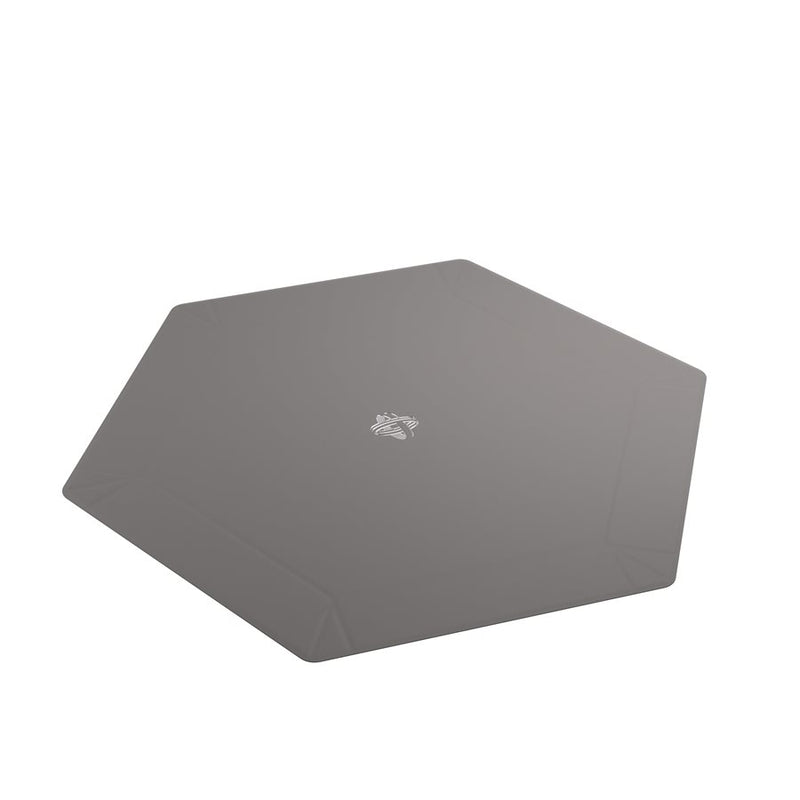 Gamegenic: Magnetic Dice Tray - Hexagonal XL Black/Grey Dice & Gaming Accessories Gamegenic