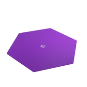 Gamegenic: Magnetic Dice Tray - Hexagonal XL Black/Purple Dice & Gaming Accessories Gamegenic