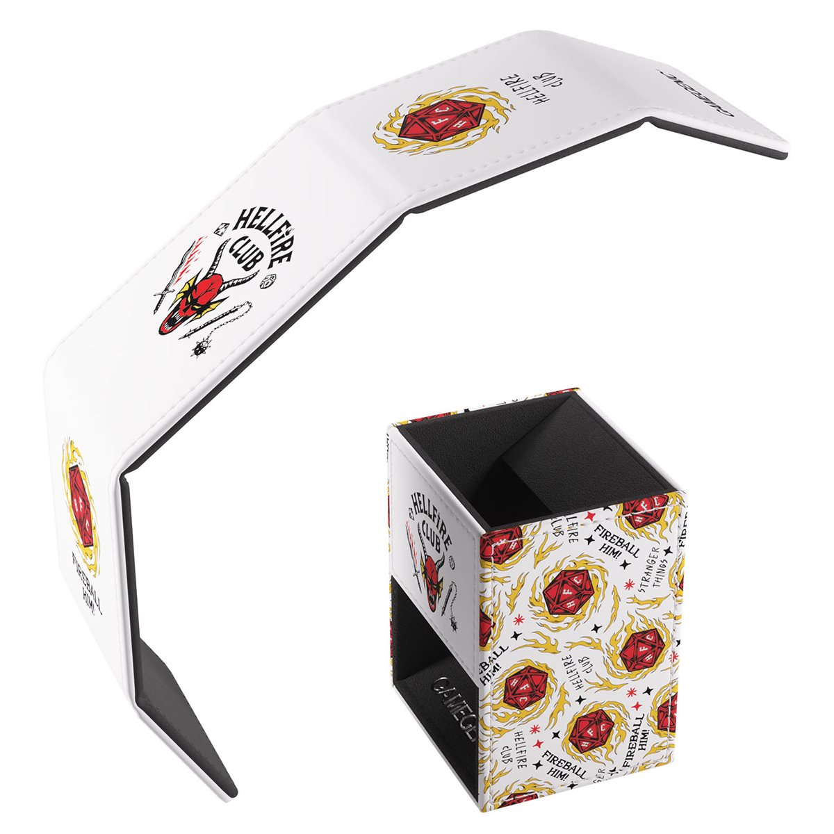 Gamegenic: Premium Dice Tower - Stranger Things Hellfire Club Dice & Gaming Accessories Gamegenic