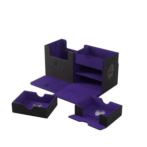 Gamegenic: Academic 133+ XL Convertible - Black/Purple (Tolarian Edition) Deck Boxes & Storage Gamegenic