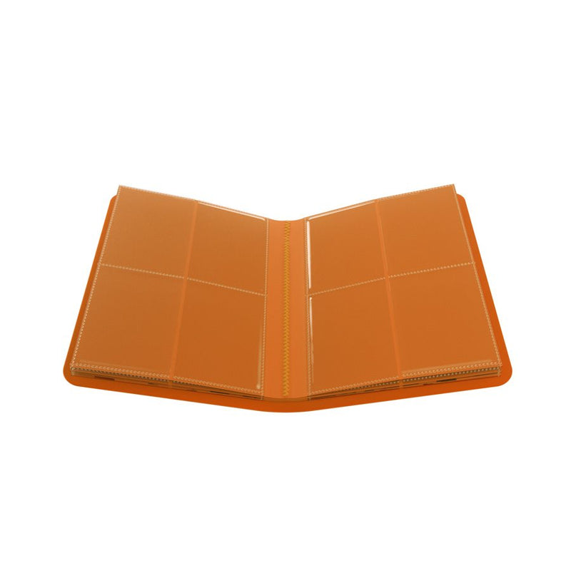 Gamegenic: 8-Pocket Casual Album - Orange Binders & Pages Gamegenic