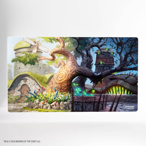Gamegenic: Shiny Prime Playmat - "Temple Garden" MTG Lorwyn Eclipsed Playmats Gamegenic