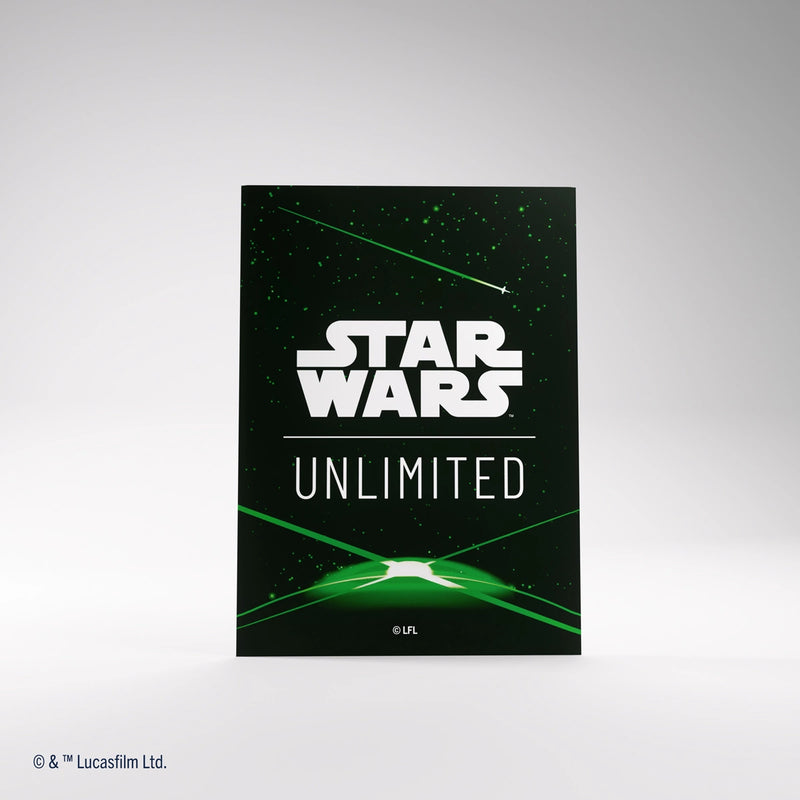Gamegenic: Art Sleeves - "Space Green" Star Wars: Unlimited 60Ct Card Sleeves Gamegenic