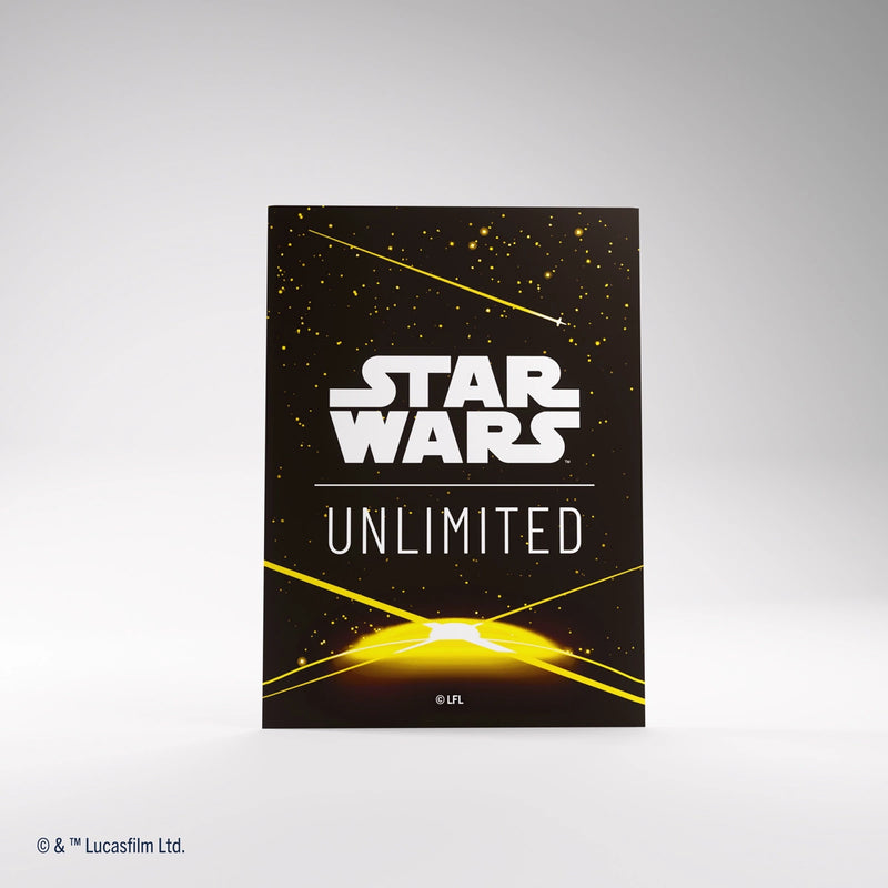 Gamegenic: Art Sleeves - "Space Yellow" Star Wars: Unlimited 60Ct Card Sleeves Gamegenic