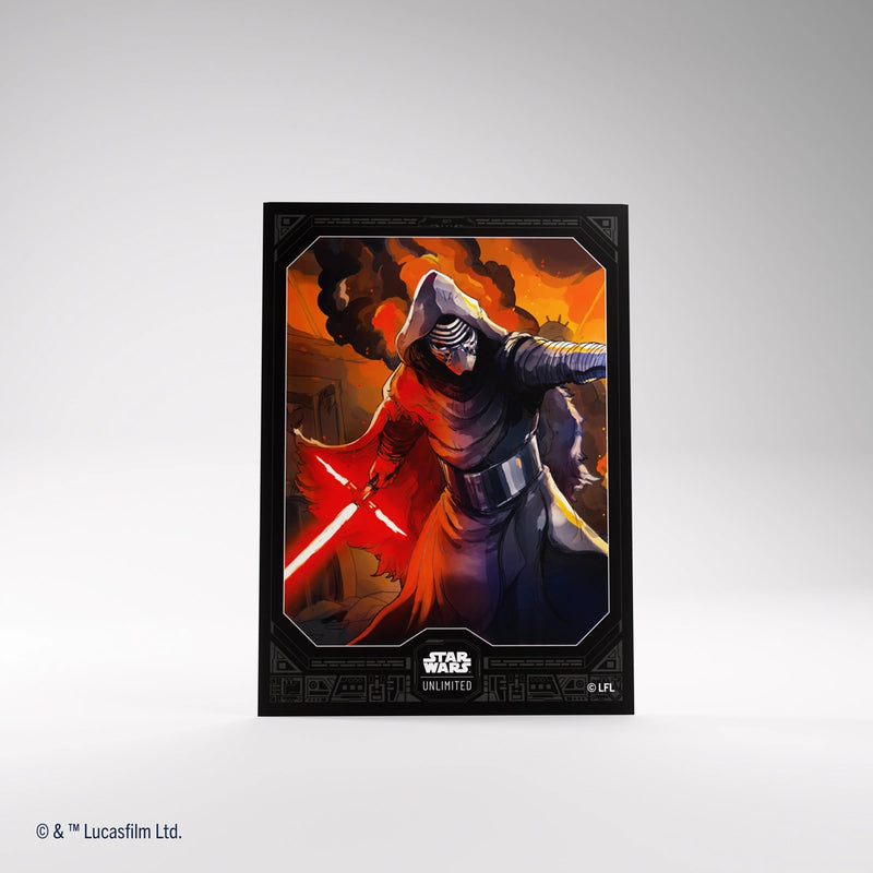 Gamegenic: Art Sleeves - "Kylo Ren" Star Wars: Unlimited 60Ct Card Sleeves Gamegenic