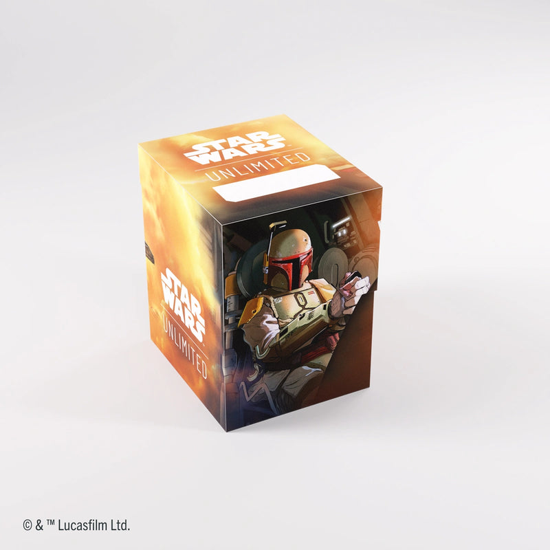 Gamegenic: Soft Crate 60+ - "Boba Fett / Fett's Firespray" Star Wars: Unlimited Deck Boxes & Storage Gamegenic
