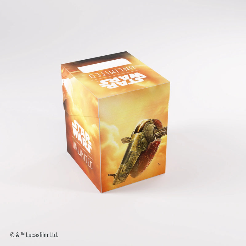 Gamegenic: Soft Crate 60+ - "Boba Fett / Fett's Firespray" Star Wars: Unlimited Deck Boxes & Storage Gamegenic
