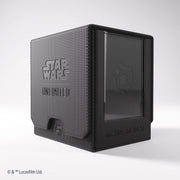 Gamegenic: Twin Suns Deck Pod 100+ - "Villainy Black" Star Wars: Unlimited Deck Boxes & Storage Gamegenic