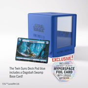 Gamegenic: Twin Suns Deck Pod 100+ - "Vigilance Blue" Star Wars: Unlimited Deck Boxes & Storage Gamegenic