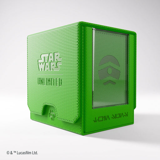 Gamegenic: Twin Suns Deck Pod 100+ - "Command Green" Star Wars: Unlimited Deck Boxes & Storage Gamegenic