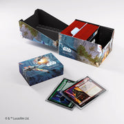 Gamegenic: Twin Suns Soft Crate 100+ - "Battle of Scarif " Star Wars: Unlimited Deck Boxes & Storage Gamegenic