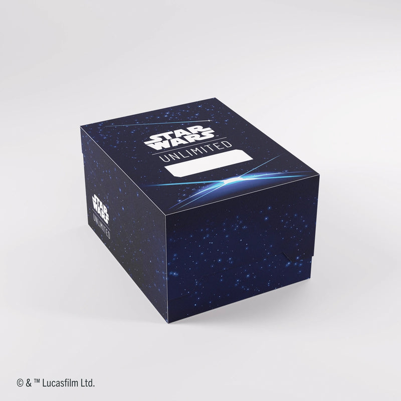 Gamegenic: Twin Suns Soft Crate 100+ - "Space Blue" Star Wars: Unlimited Deck Boxes & Storage Gamegenic
