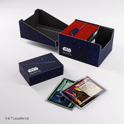 Gamegenic: Twin Suns Soft Crate 100+ - "Space Blue" Star Wars: Unlimited Deck Boxes & Storage Gamegenic