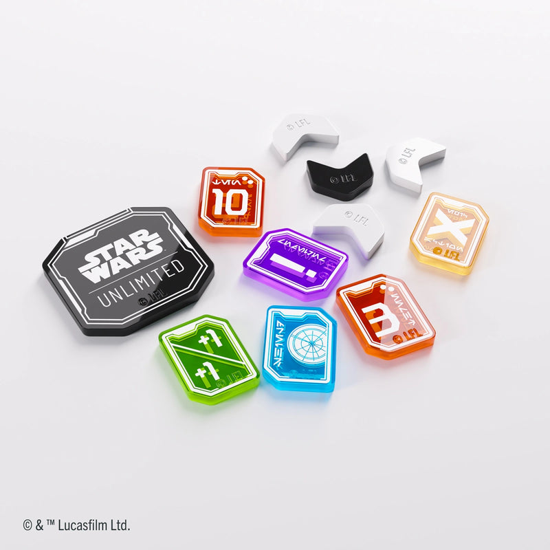 Gamegenic: Premium Acrylic Tokens - Star Wars: Unlimited (55Ct) Dice & Gaming Accessories Gamegenic