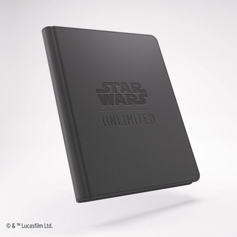 Gamegenic: 18-Pocket Zip-Up Album Black - Star Wars: Unlimited Binders & Pages Gamegenic