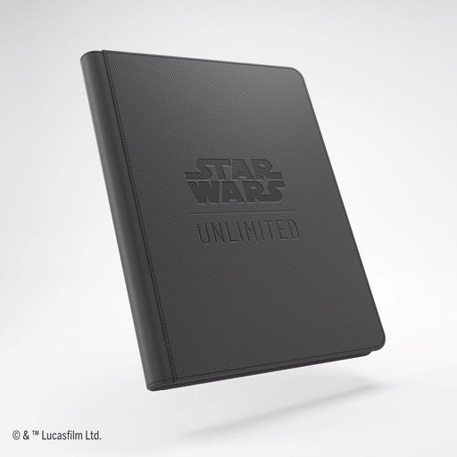Gamegenic: 18-Pocket Zip-Up Album Black - Star Wars: Unlimited Binders & Pages Gamegenic