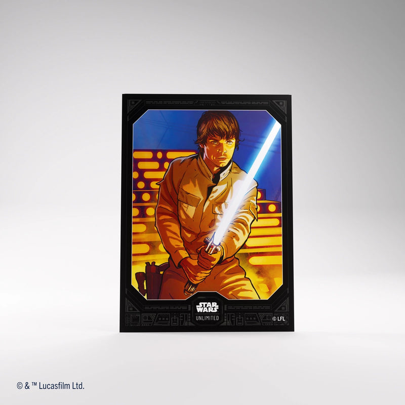 Gamegenic: Art Sleeves - "Luke Skywalker" Star Wars: Unlimited 60Ct Card Sleeves Gamegenic