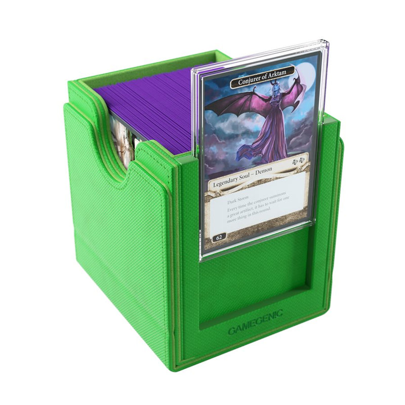 Gamegenic: Sidekick PRO 100+ XL - Green Deck Boxes & Storage Gamegenic