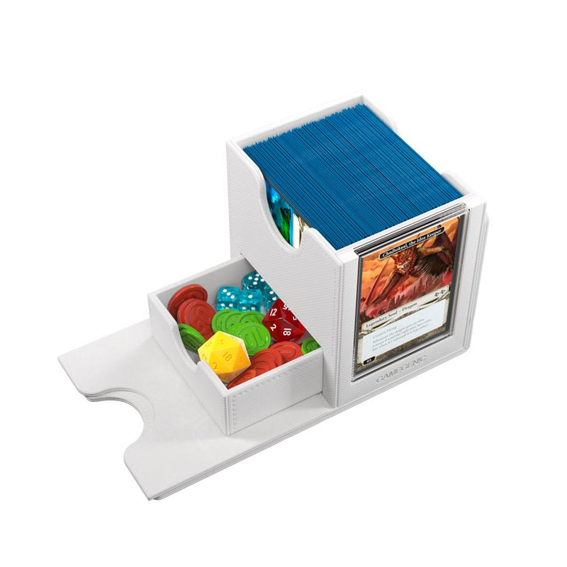 Gamegenic: Sidekick PRO 100+ XL - White Deck Boxes & Storage Gamegenic