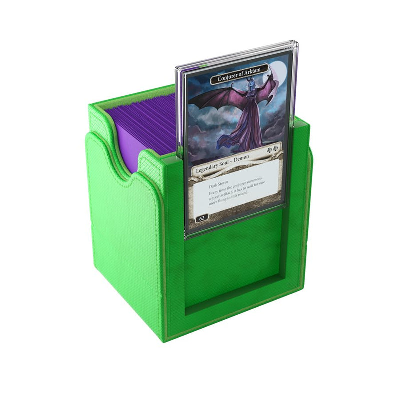 Gamegenic: Squire PLUS 100+ XL - Green Deck Boxes & Storage Gamegenic