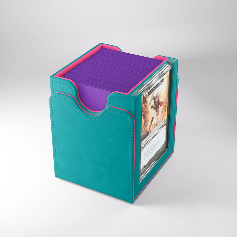 Gamegenic: Squire PLUS 100+ XL - Teal/Pink Deck Boxes & Storage Gamegenic