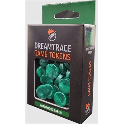 DreamTrace Game Tokens: Witchwood Green Board Games Ghost Galaxy