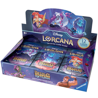 Disney Lorcana: Ursula's Return - Booster Box (Ships May 31st, In-Store Pickup available May 17th)