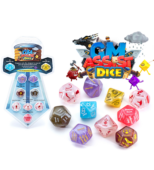 Gate Keeper Games: "GM Assist Dice" Specialty Dice Dice & Gaming Accessories Gate Keeper Games