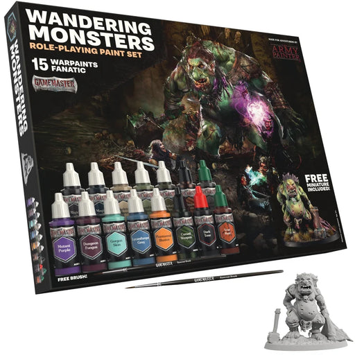 The Army Painter: GameMaster - Wandering Monsters RPG Paint Set Model Paints Army Painter