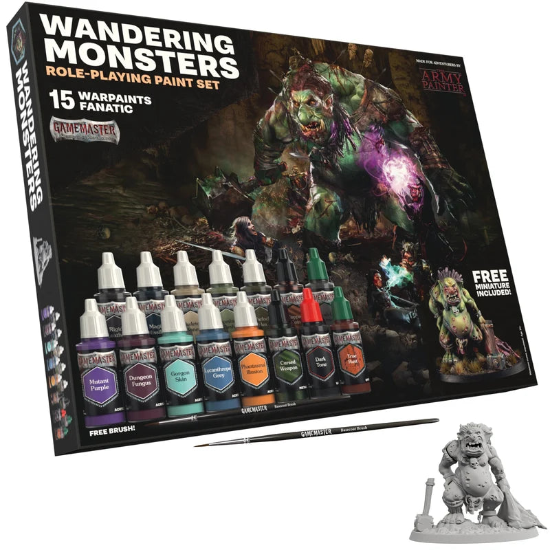 The Army Painter: GameMaster - Wandering Monsters RPG Paint Set