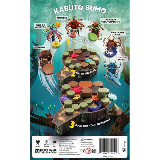 Kabuto Sumo Board Games Allplay