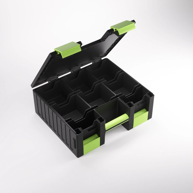 Gamegenic: Game Castle - Black/Green Deck Boxes & Storage Gamegenic