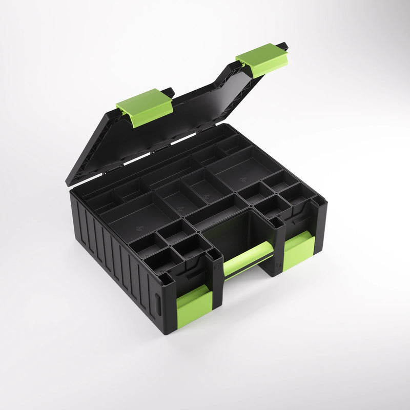 Gamegenic: Game Castle - Black/Green Deck Boxes & Storage Gamegenic