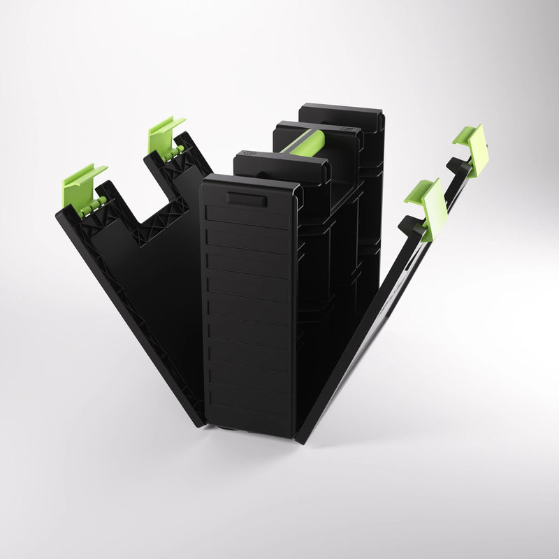 Gamegenic: Game Castle - Black/Green Deck Boxes & Storage Gamegenic