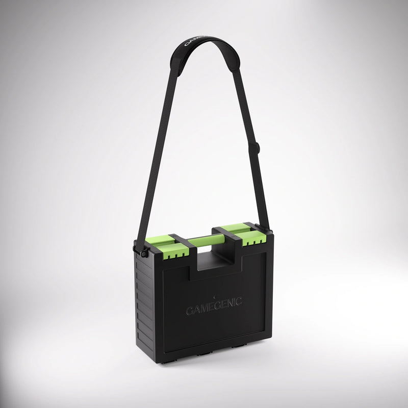 Gamegenic: Game Castle - Black/Green Deck Boxes & Storage Gamegenic