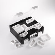 Gamegenic: Game Castle - Black/White/Clear Deck Boxes & Storage Gamegenic
