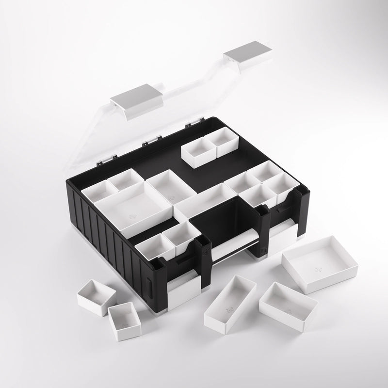 Gamegenic: Game Castle - Black/White/Clear Deck Boxes & Storage Gamegenic