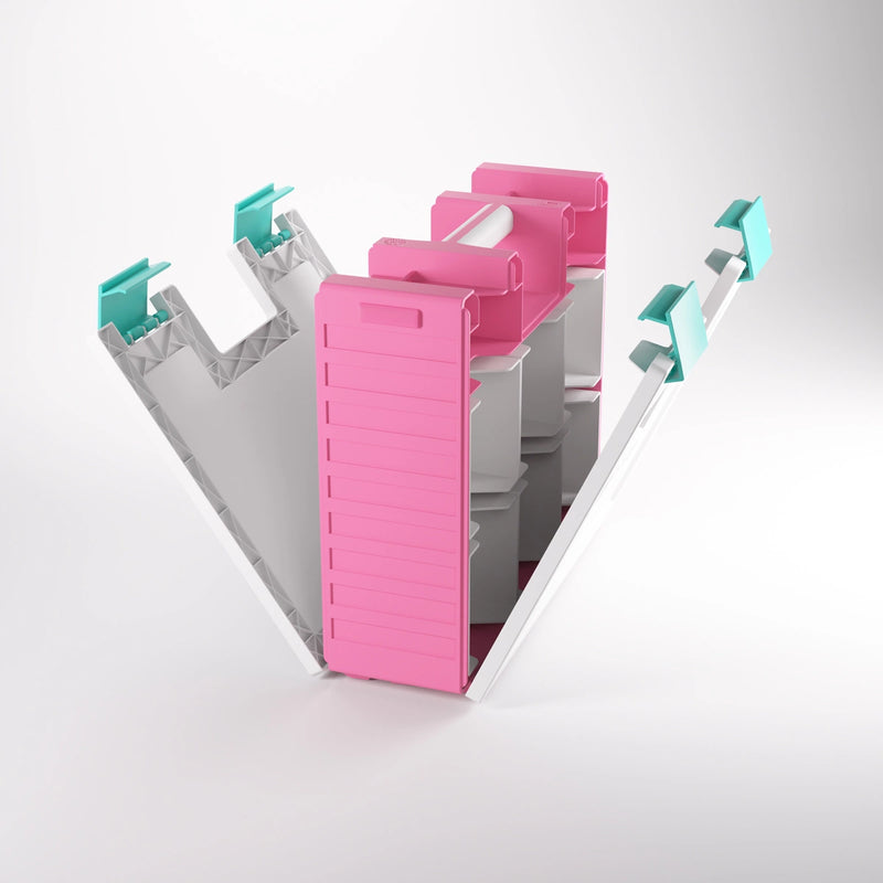 Gamegenic: Game Castle - Pink/White/Teal Deck Boxes & Storage Gamegenic