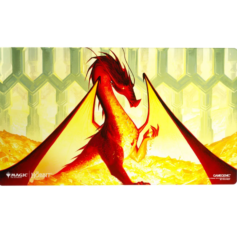 Gamegenic: Shiny Prime Playmat - "Smaug the Golden" MTG The Hobbit Playmats Gamegenic