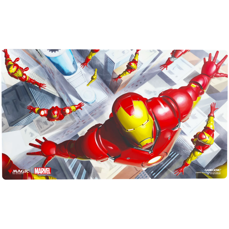 Gamegenic: Prime Playmat - "Iron Man, Master of Machines" MTG Marvel Super Heroes Playmats Gamegenic