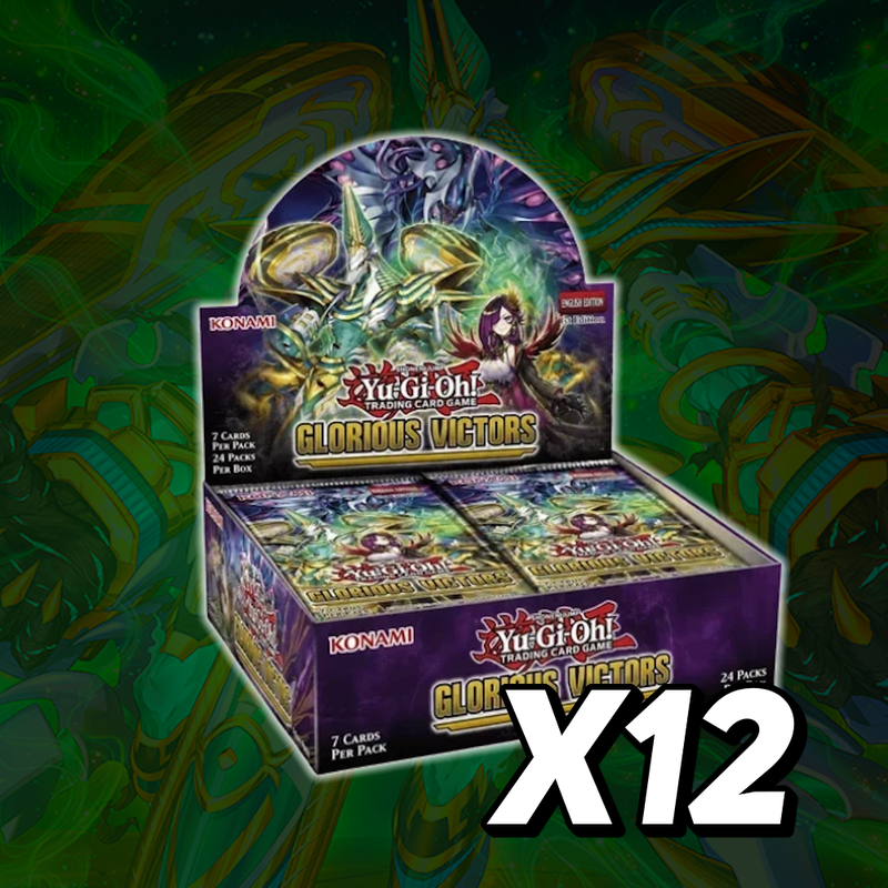 Yu-Gi-Oh! Glorious Victors - Booster Box Case (12 Boxes) (Release Date: December 2)