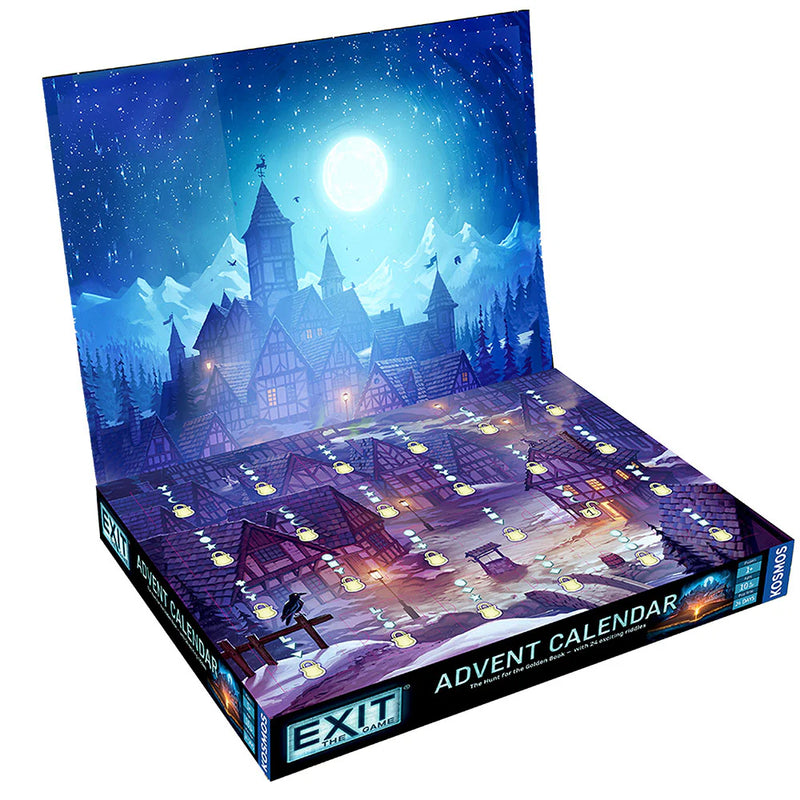 Exit: Advent Calendar - The Hunt For The Golden Book (2022) Board Games Kosmos   