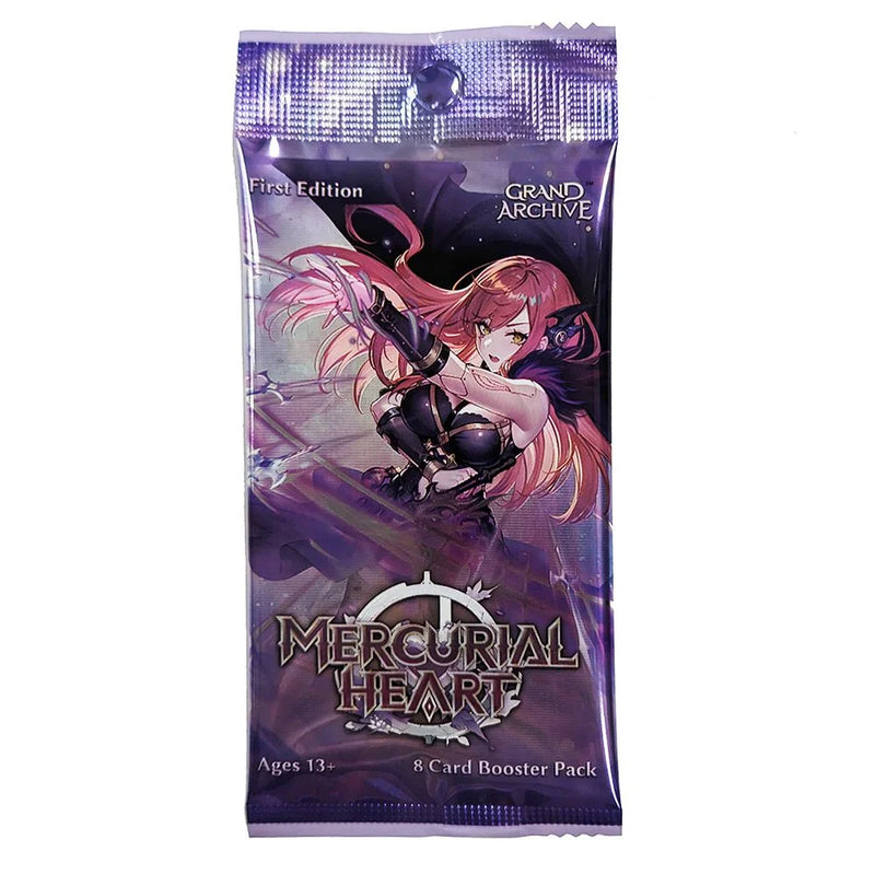 Grand Archive: Mercurial Heart 1st Edition - Booster Pack Grand Archive Sealed Weebs of the Shore   