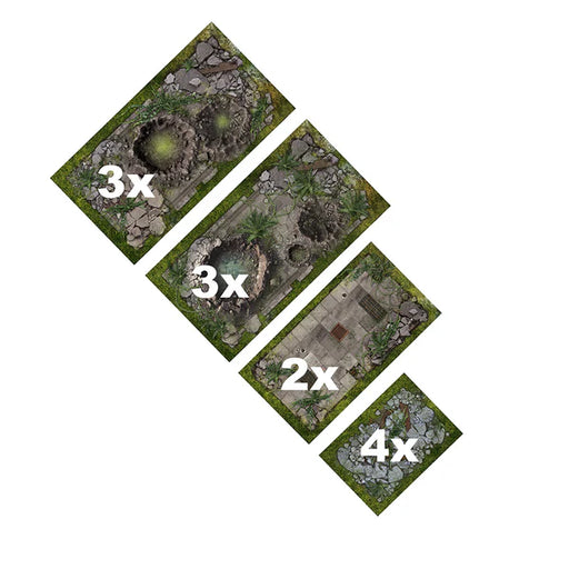 Frontline Gaming Terrain: Matched-Play Grass Terrain Bases Terrain FLG