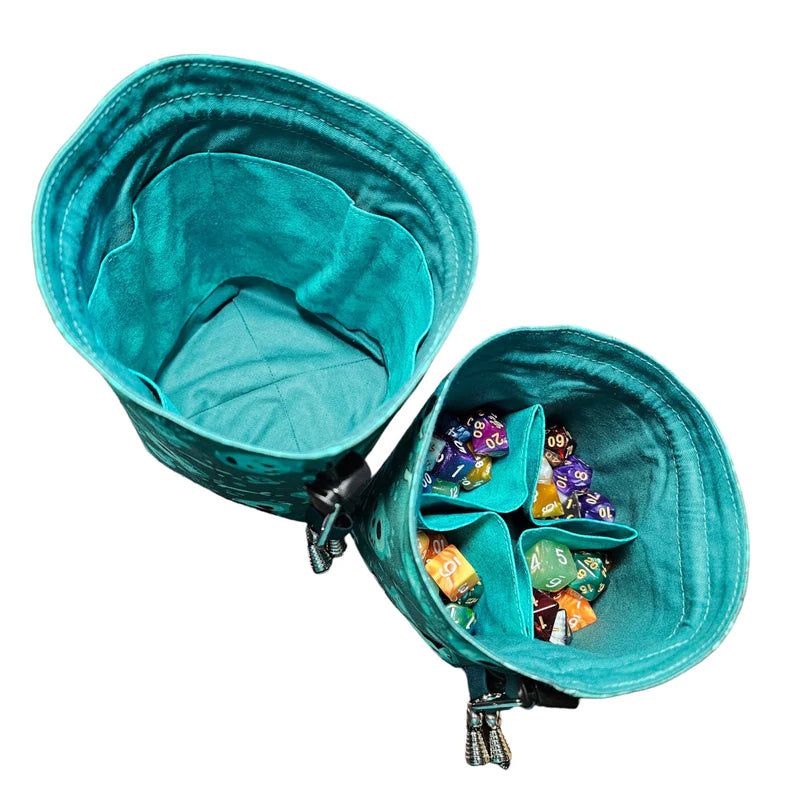 Legendary Wares: Green Gelatinous Cube Dice Bag (Medium) Dice & Gaming Accessories Baron of Dice