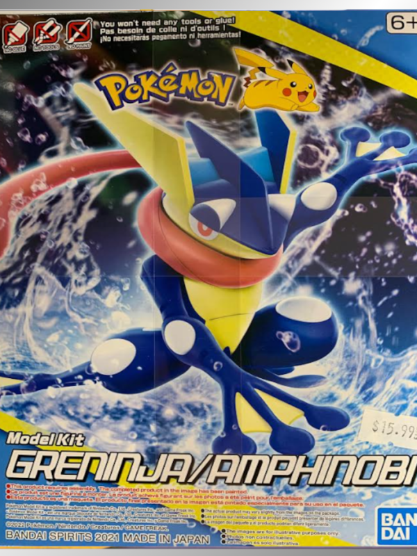 Bandai Spirits: Pokémon Model Kit - Greninja Toys & Plushes Bandai   